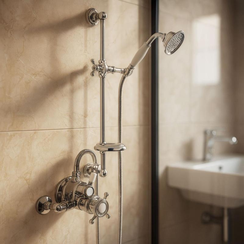 Huber Victorian Termostatyczny Zestaw Prysznicowy Chrom 190R.VT01H.CR