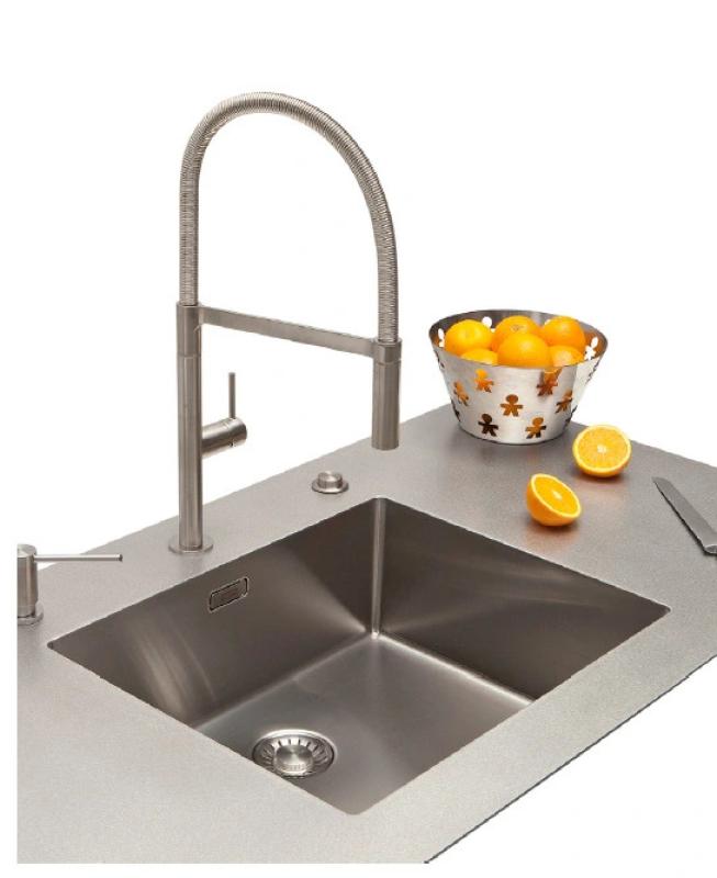 Franke Bolero Plus R12 BXX 210-40 zlewozmywak ze stali nierdzewnej do montażu na równi 40x40cm 127.0576.359