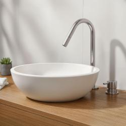 Waterevolution Flow 2-otworowa bateria umywalkowa chromowana z małą wylewką V 120mm T1121V01