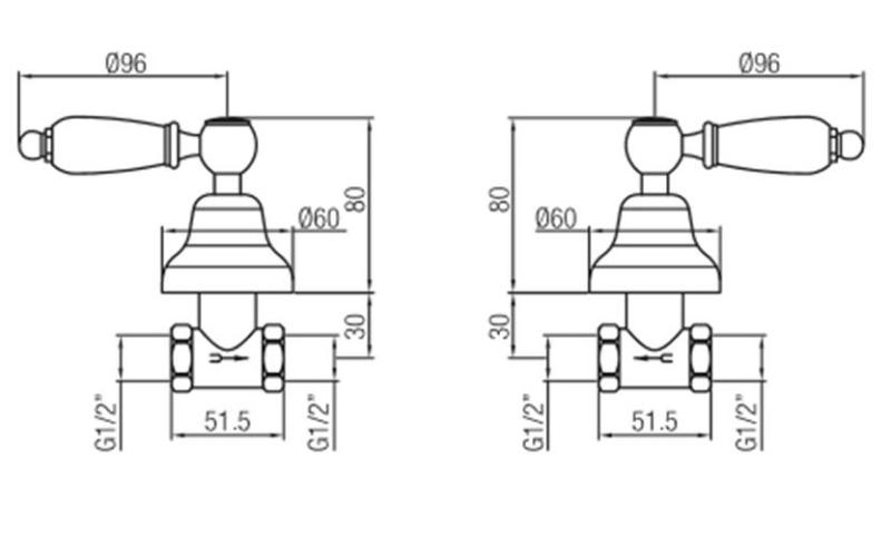 PB klasyczny zestaw prysznicowy do zabudowy z białymi uchwytami RVS 1208854582