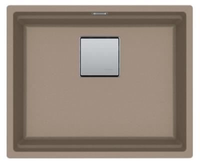 Franke Kubus KNG 110.52 zlew 52x42 taupe granit podwieszany 125.0512.505