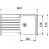 Franke Argos AGX 211-86 rvs spoelbak met afdruip 860x510 vlakbouw 1208862682