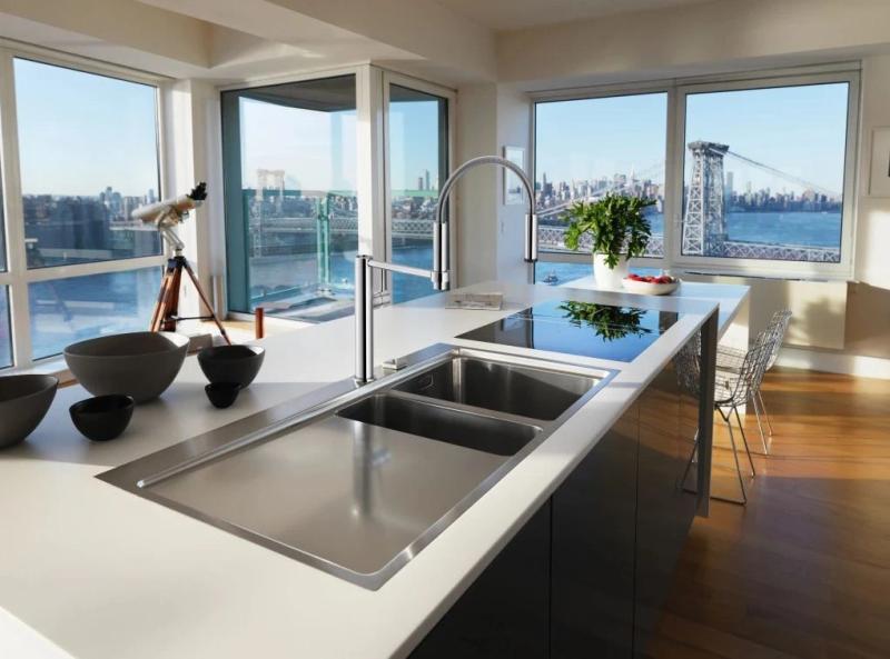 Franke Pescara Semi Pro 360 Kuchenny kran z elastyczną wylewką chrom 115.0393.976