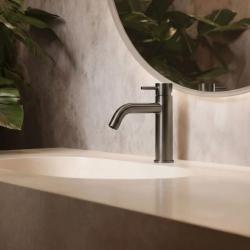 Waterevolution Flow coldwater tap PVD gun metal  T1101AGME