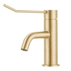 Waterevolution Flow bateria umywalkowa PVD light gold T111WGE