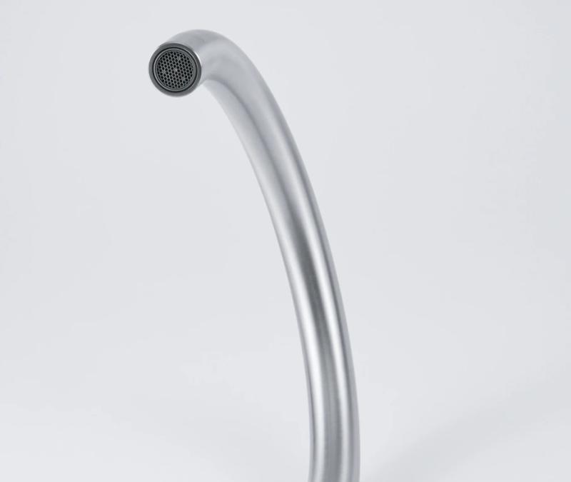 Franke Keukenmengkraan Eos Neo met uittrekbare sproeikop PVD Gun Metal 115.0628.256