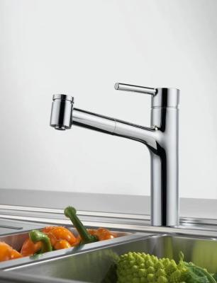 Franke Centro Kran do kuchni chromowany z wyciąganą wylewką natryskową 115.0600.131