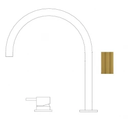 Waterevolution Flow 2-gat wastafelkraan geborsteld messing met hoge U 200mm uitloop T1122ULE

Waterevolution Flow 2-otworowa bateria umywalkowa szczotkowany mosiądz z wysoką wylewką U 200mm T