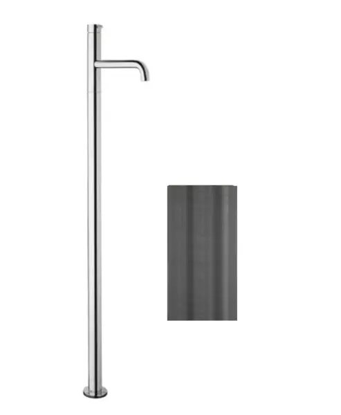 Waterevolution Flow wolnostojąca bateria umywalkowa PVD Gun Metal T113GME