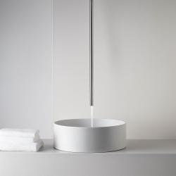 Waterevolution Flow sufitowa bateria umywalkowa, wylewka w całości ze stali nierdzewnej T1678IE