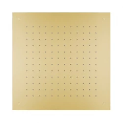 SB Square 316 Prysznic deszczownica podtynkowa 50x50cm PVD złoto 1208955322