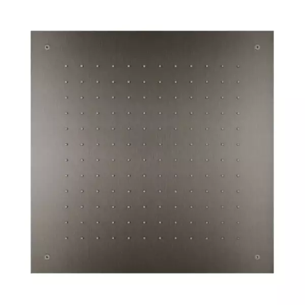 SB Square 316 Deszczownica podtynkowa 50x50cm PVD gun metal 1208955323