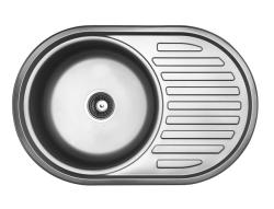 Ausmann Basic ronde spoelbak met afdruiprek RVS 77x50 cm inclusief sifon 1208955523

Ausmann Basic okrągły zlew z ociekaczem ze stali nierdzewnej 77x50 cm, w zestawie syfon 1208955523