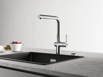 Franke Active L Bateria kuchenna chromowana z wyciąganą wylewką 115.0653.379