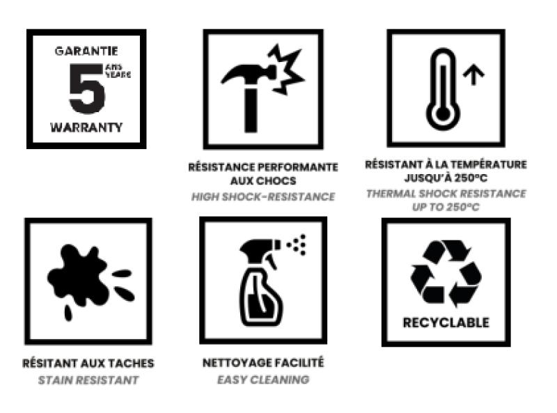 Beton szary zlew nablatowy 58x53cm z otworem na baterię i stalowym korkiem 1208956771