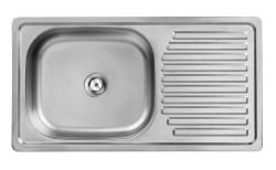 Ausmann Basic rvs opbouw spoelbak met afdruip omkeerbaar 75x40 cm inclusief sifon 1208956996

Tłumaczenie na język polski:
Ausmann Basic zlewozmywak nakładany ze stali nierdzewnej z ociekacze