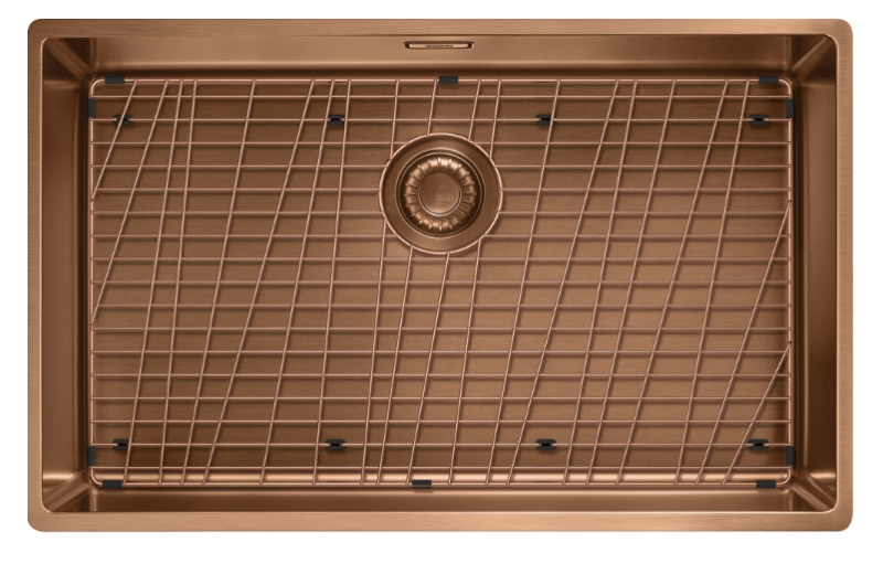 Franke Mythos Masterpiece BXM 210.68 Duża PVD Miedź 685x410mm Montaż na równi z blatem i Podwieszany Zlew 127.0674.535