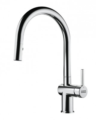 Franke Active J Kran kuchenny chrom z wysuwaną dyszą 115.0653.401