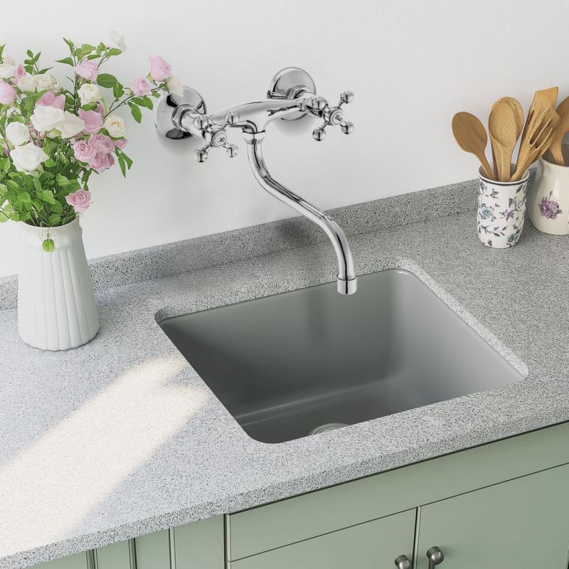 AquaTrimo Vivaldi klasyczna kuchenna bateria ścienna chrom 21VV7068CM