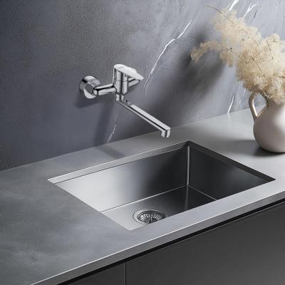 AquaTrimo Schubert jednouchwytowa kuchenna bateria ścienna chrom 21ST7076CM