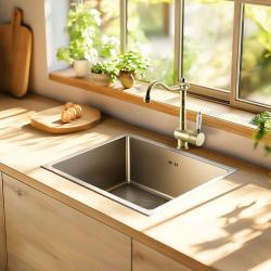 Ausmann Oder roestvrijstalen spoelbak 40x40 cm voor vlakbouw, onderbouw en opbouw, extra diep 22 cm 1208957112

Przetłumaczone na język polski:

Zlew ze stali nierdzewnej Ausmann Oder 40x40 c