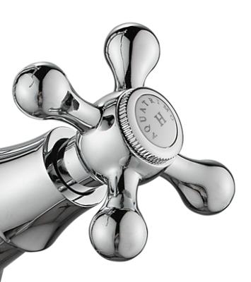 AquaTrimo Windsor klasyczna kuchnia nostalgiczna bateria kuchenna z okrągłą wylewką chrom 21WS7652CM