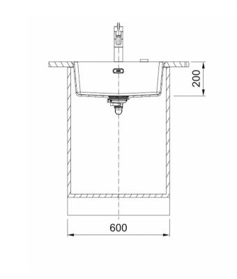 Franke Maris MRG 210-52 Fragranite polar white zlew podtynkowy