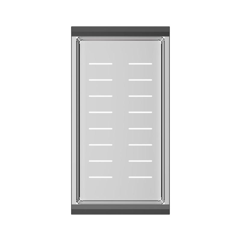 Quadri RVS resztkowy pojemnik 38x20 cm do zlewów Durham 1208957910.