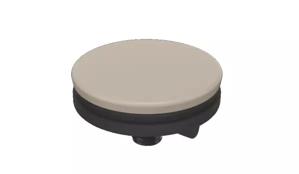 Quadri kraangatstop beige, beżowa zaślepka otworu na kran 45mm 1208957913