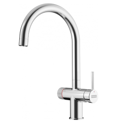 Franke Maris waterhub 4L-boiler 3-in-1 met Twist mechanische kokendwaterkraan chroom 160.0705.687
