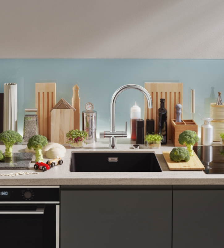 Franke Maris Water Hub 4L boiler 3-1 z Twist mechaniczny kran do wrzącej wody chrom z bypass Water Hub 1208957941