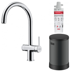 Franke Maris waterhub 4L bojler 3-w-1 z elektronicznym dotykowym kranem do wrzącej wody chrom z zestawem mieszającym waterhub 1208957946