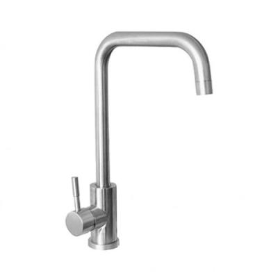 Ausmann Inox Square kraan do kuchni z obrotową wylewką, w całości ze stali nierdzewnej, 1208958309