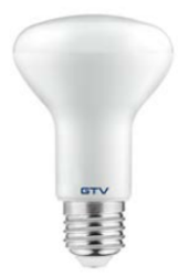 Decor Lumiere grzybowa lampa LED E27 zimne białe 4000K Przezroczysta 63mm
