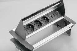 Gniazdko elektryczne przez biurko 1208958678