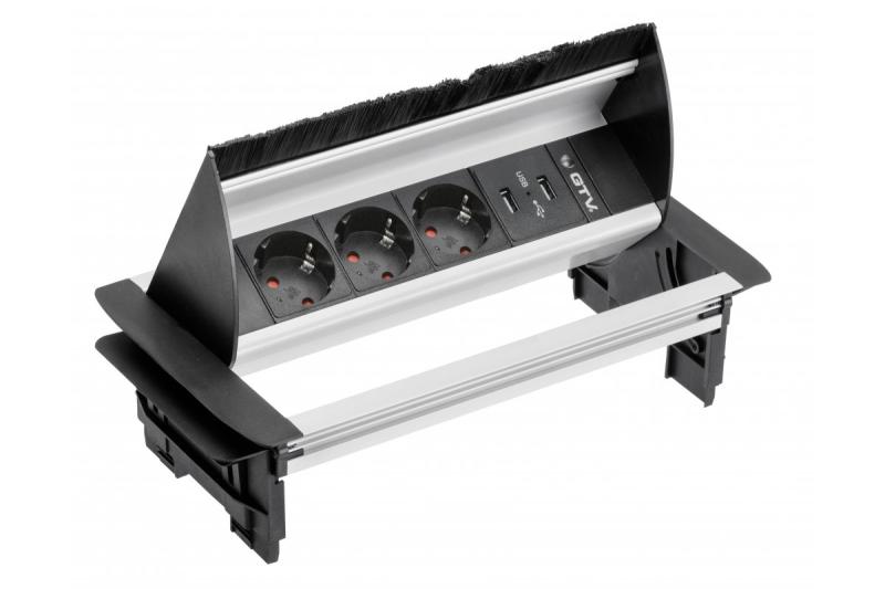 Gniazdko elektryczne przez biurko 1208958678