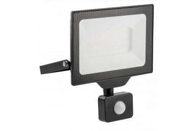 Reflektor LED G-TECH z czujnikiem ruchu, 50W, 5000lm, AC220-240V, 50/60 Hz, PF>0,9, RA>80, IP65, 120°, 6000K, czarny 1208959179