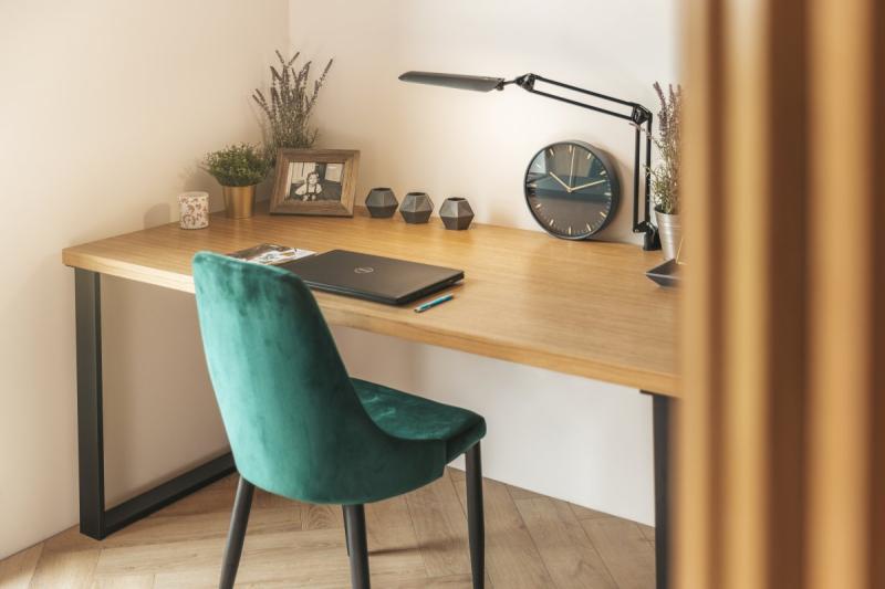 Dekoracyjna lampa biurkowa Architecto 8W 600lm.AC220-240V 4000K PF>0 5 3-stopniowe ściemnianie RA>80 Czarna 1208962478