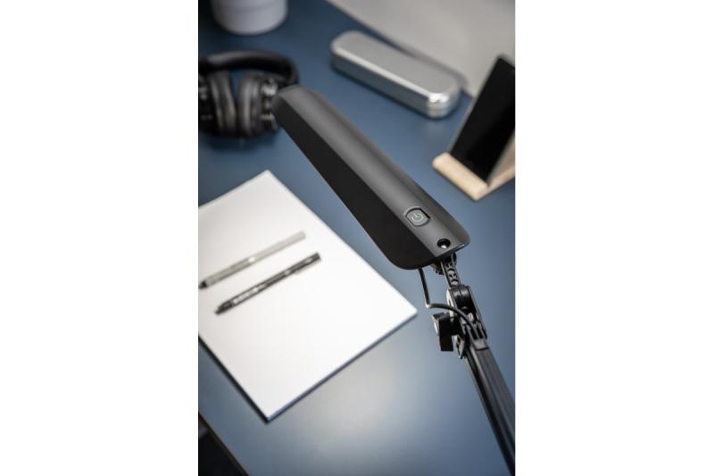 Dekoracyjna lampa biurkowa Architecto 8W 600lm.AC220-240V 4000K PF>0 5 3-stopniowe ściemnianie RA>80 Czarna 1208962478