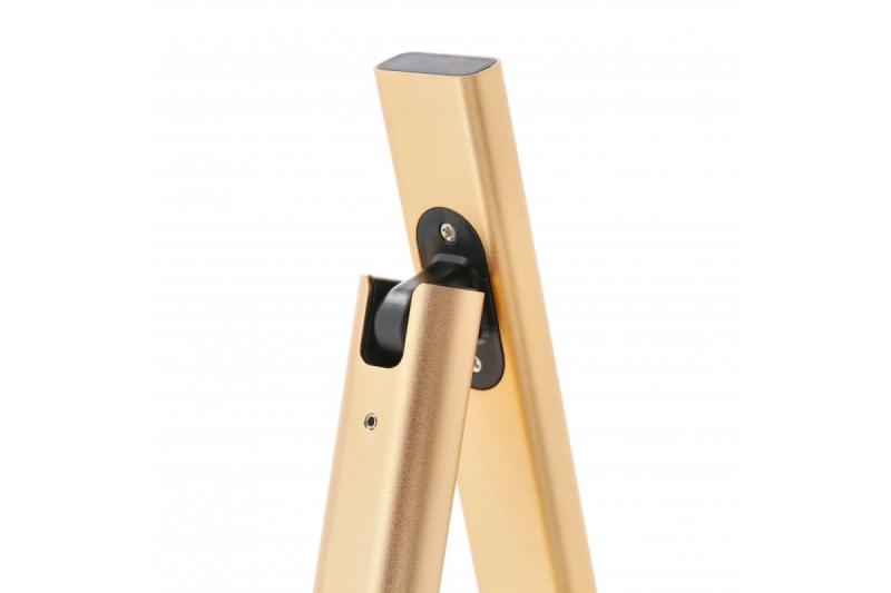 Lampa biurkowa Decor Bressi 8W 450lm AC220-240V 3-CCT Bezprzewodowe Ładowanie USB PF>0,5 RA>80 Czarna/Złota 1208962479