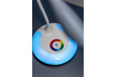 Dekoracyjna lampka stołowa GALACTIC LED 5W 240lm 5V DC 4000K RGB podstawa USB ładowanie białe korpus 1208962485