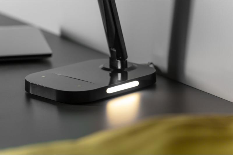 Lampa biurkowa Gale 8 W 550 lm AC220-240 V 5-CCT 10-stopniowa regulacja jasności PF>0 5 RA>80 czarna 1208962487