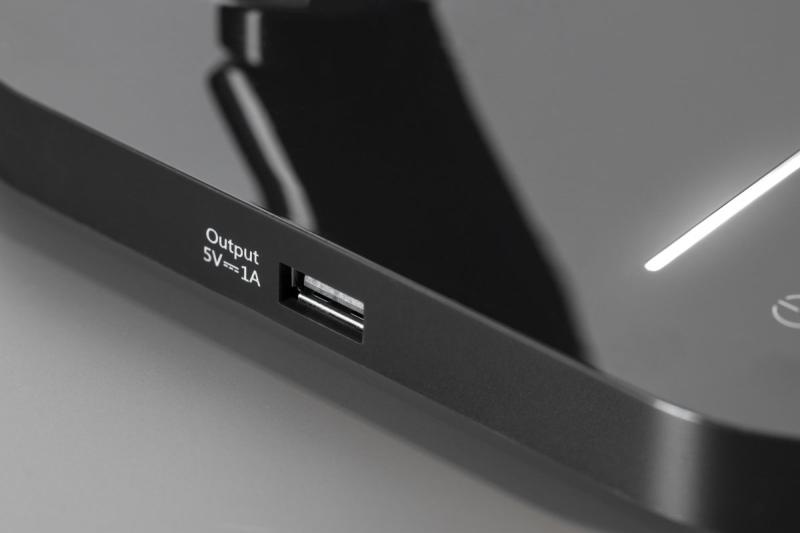 Lampa biurkowa Gale 8 W 550 lm AC220-240 V 5-CCT 10-stopniowa regulacja jasności PF>0 5 RA>80 czarna 1208962487