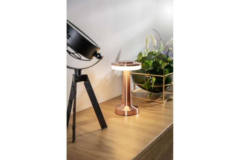 Decor Monum lampa biurkowa 3W 200lm DC 5V 1A 3000 K 3 sztuki Ściemnianie bateria 1800 mAh miedź. 1208962506