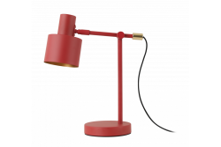 Dekoracyjna lampa biurkowa SELVIA II 9721 max. 250V 50/60Hz 1*E14 max. 25 W średnica 10 cm IP20 czerwona 1208962514