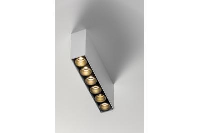 Dekoracyjna oprawa LED ARTEMIDA 15W 1420lm AC220-240V 50/60 Hz PF>0,9 Ra≥80 IP20 IK08 4000K 38° prostokątna biała. 1208962639