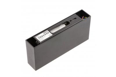 Dekoracyjna oprawa LED ARTEMIDA 15W 1420lm AC220-240V 50/60 Hz PF>0,9 Ra≥80 IP20 IK08 4000K 38° prostokątna czarna. 1208962640