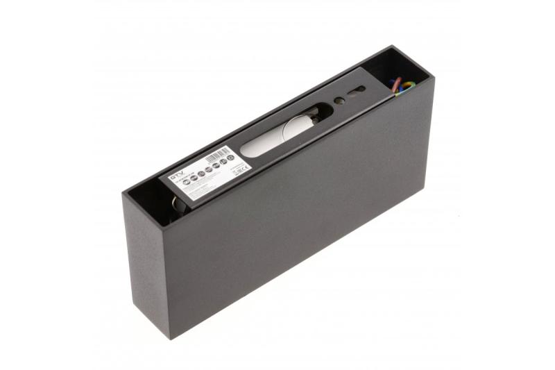 Dekoracyjna oprawa LED ARTEMIDA 15W 1420lm AC220-240V 50/60 Hz PF>0,9 Ra≥80 IP20 IK08 4000K 38° prostokątna czarna. 1208962640