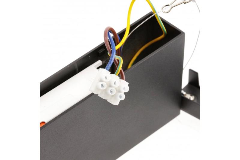 Dekoracyjna oprawa LED ARTEMIDA 15W 1420lm AC220-240V 50/60 Hz PF>0,9 Ra≥80 IP20 IK08 4000K 38° prostokątna czarna. 1208962640