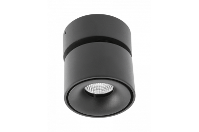 LED dekoracyjny bianco CCT 8W 680lm AC220-240V 50/60 Hz Ra≥80 IP20 36° 2700/3300/4000K okrągły czarny. 1208962678